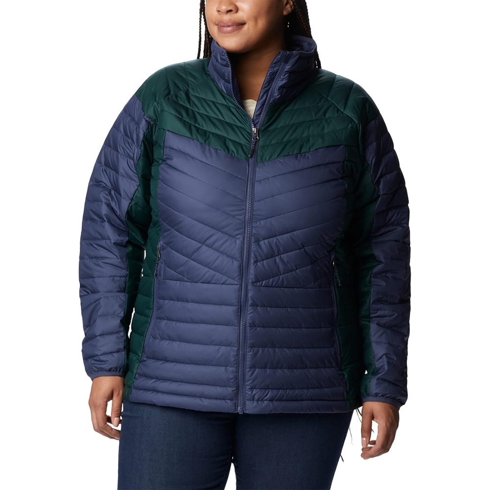 image:imageColumbia Damen Powder Lite II JackeNachtaktivFichte