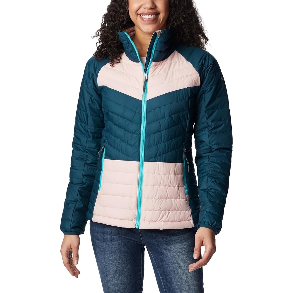 image:imageColumbia Damen Powder Lite II JackeNight Wave Dusty Pink