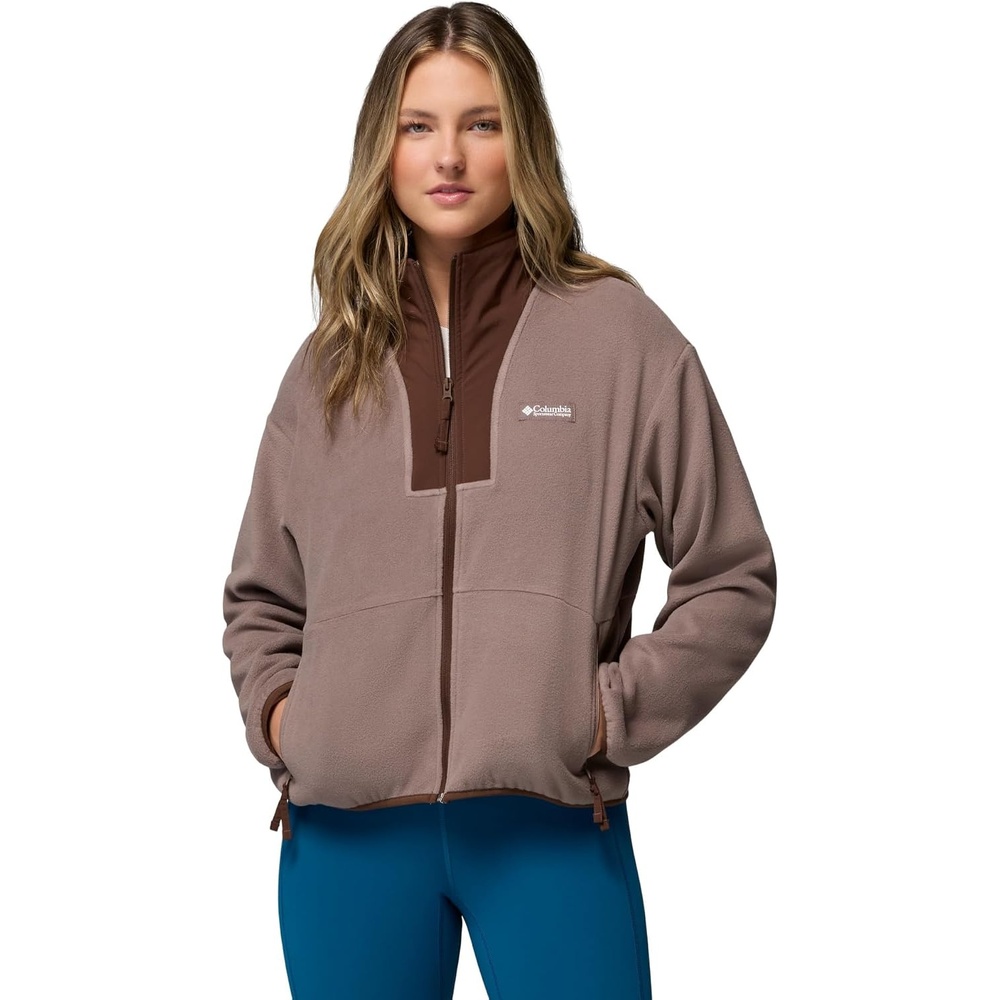 image:imageColumbia Damen Sequoia Grove Ii Full Zip Full Zip Fleece Jacket 1er PackIron Tobacco