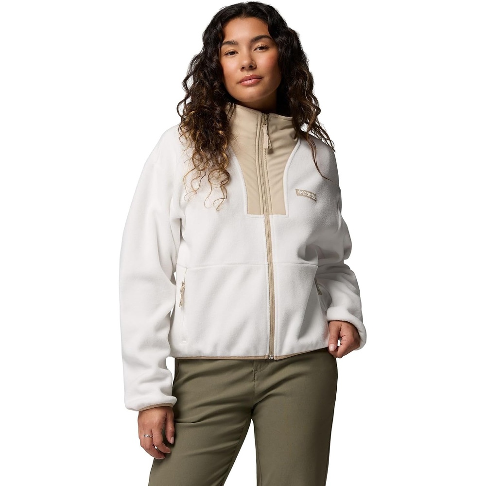 image:imageColumbia Damen Sequoia Grove Ii Full Zip Full Zip Fleece Jacket 1er PackSea Salt  Ancient Fossil