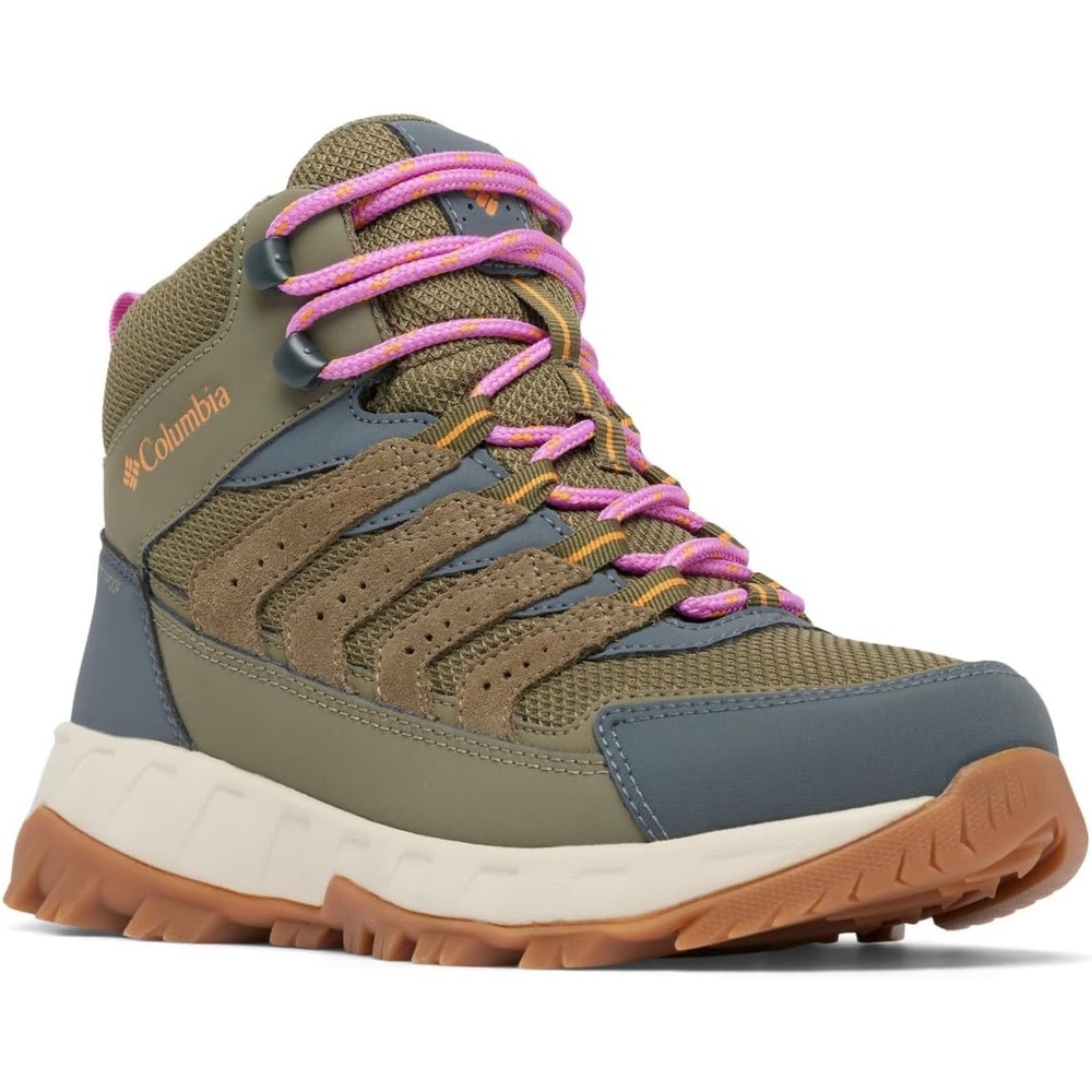 image:imageColumbia Damen Strata Trail Mid Waterproof WanderschuhSteingrn Sonnenstein