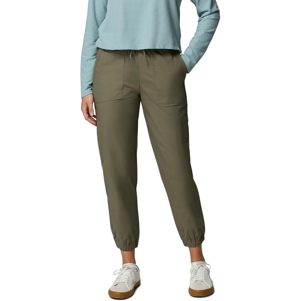image:imageColumbia Damen Wanderhose ROC Ripstop JoggerSteingrn