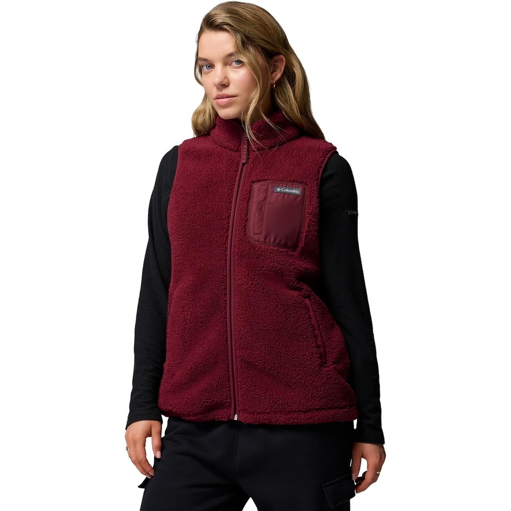 image:imageColumbia Damen West Bend Vest 2 FleeceWesteWeinrot