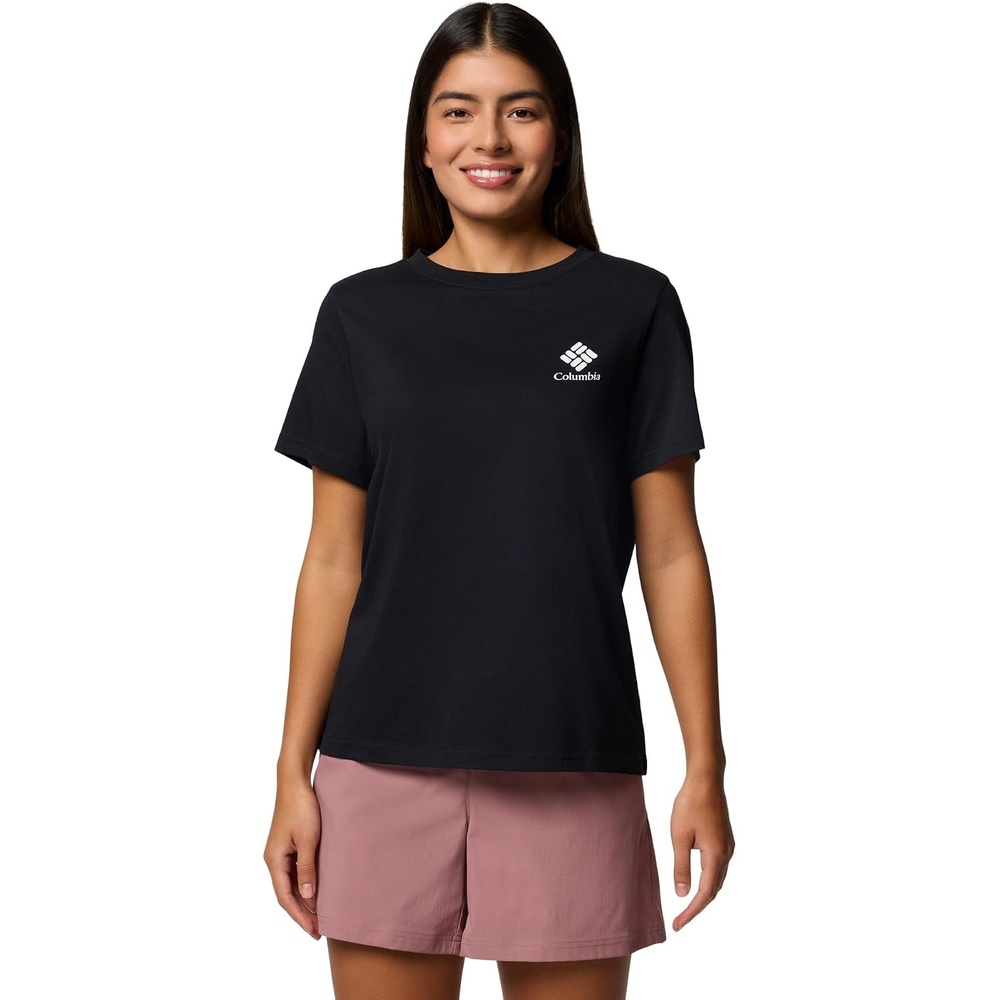 image:imageColumbia Damen tShirts 1er PackSchwarzGestapelter Edelstein