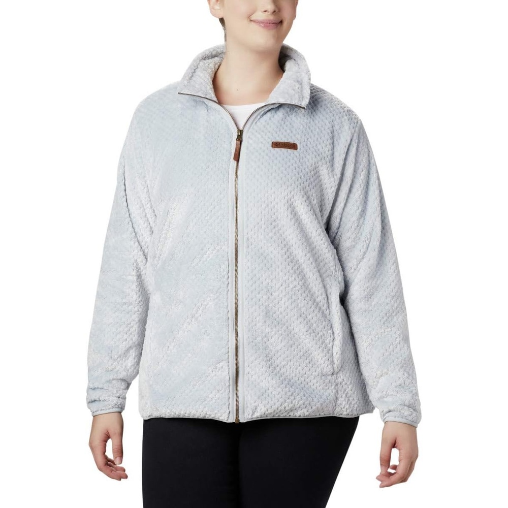 image:imageColumbia Fire Side II Sherpa Full Zip  Fleecejacke mit durchgehendem Reiverschluss fr DamenCirrus Grau