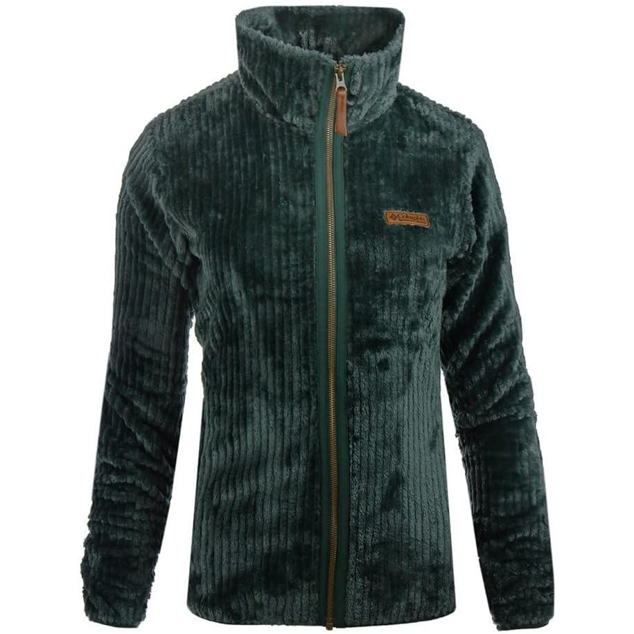 image:imageColumbia Fire Side II Sherpa Full Zip  Fleecejacke mit durchgehendem Reiverschluss fr DamenFichtenstreifen
