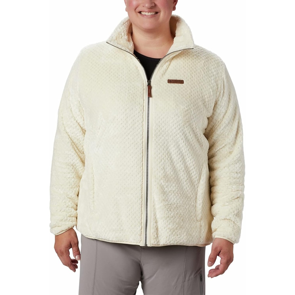 image:imageColumbia Fire Side II Sherpa Full Zip Fleecejacke mit durchgehendem Reiverschluss fr DamenKreide