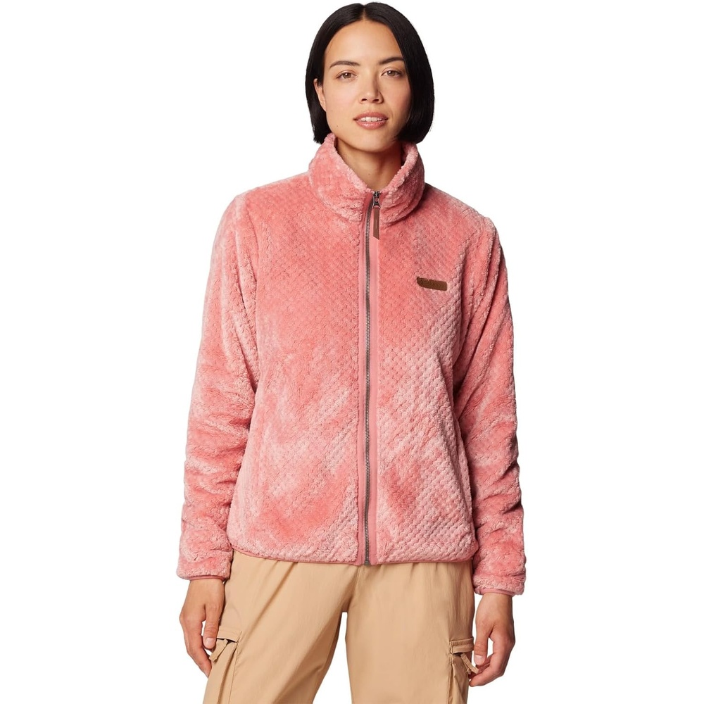 image:imageColumbia Fire Side II Sherpa Full Zip Fleecejacke mit durchgehendem Reiverschluss fr DamenRosa Agave
