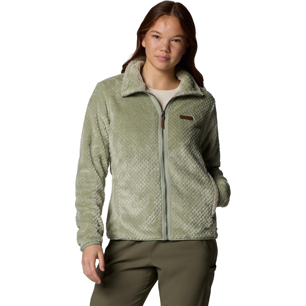 image:imageColumbia Fire Side II Sherpa Full Zip Fleecejacke mit durchgehendem Reiverschluss fr DamenSafari