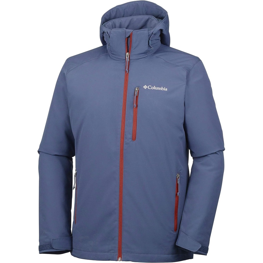 image:imageColumbia Gate Racer SoftshellJacke fr HerrenDark MountainRed Element