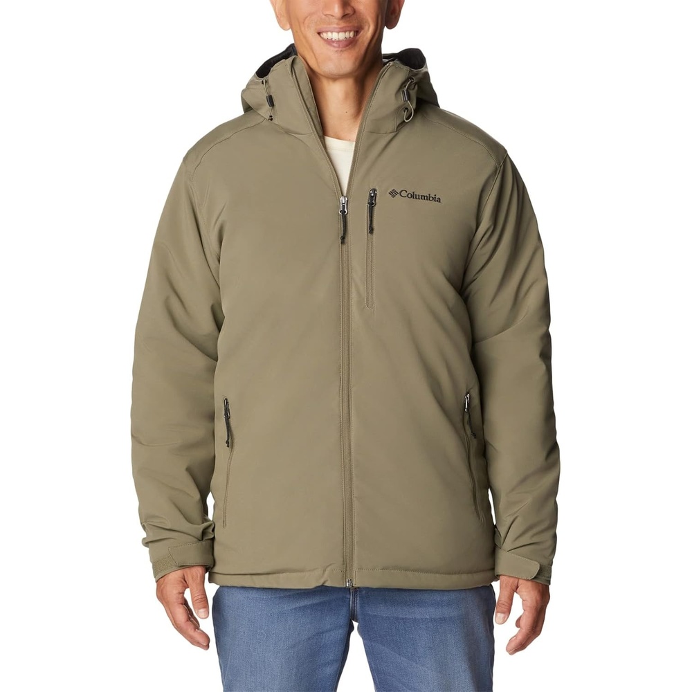 image:imageColumbia Gate Racer SoftshellJacke fr HerrenSteingrn