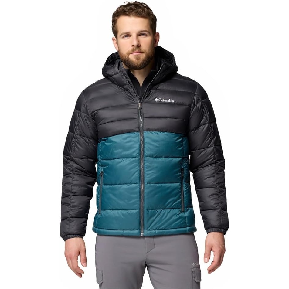image:imageColumbia Herren Buck Butte 2 Insulated Hooded Jacket Pufferjacke mit Kapuze 1er PackEverblue Hai