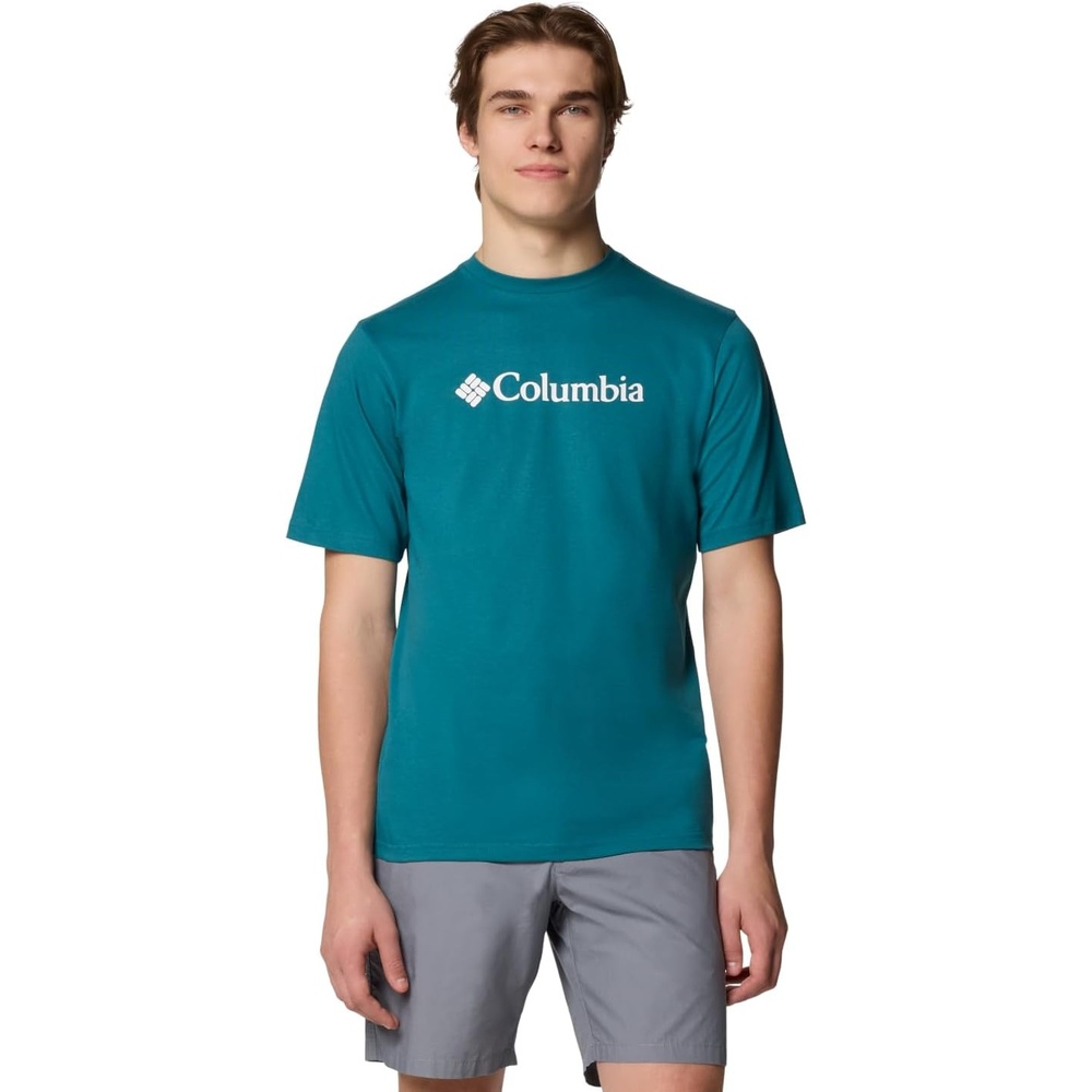 image:imageColumbia Herren CSC Basic Logo Short Sleeve Kurzrmeliges TShirt 1er PackRiver BlueCsc Branded