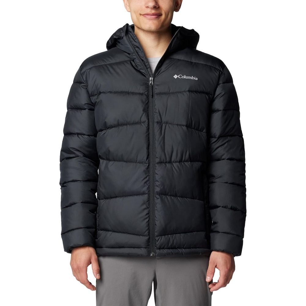 image:imageColumbia Herren Fivemile Butte II Hooded Jacket Pufferjacke mit Kapuze 1er PackSchwarz