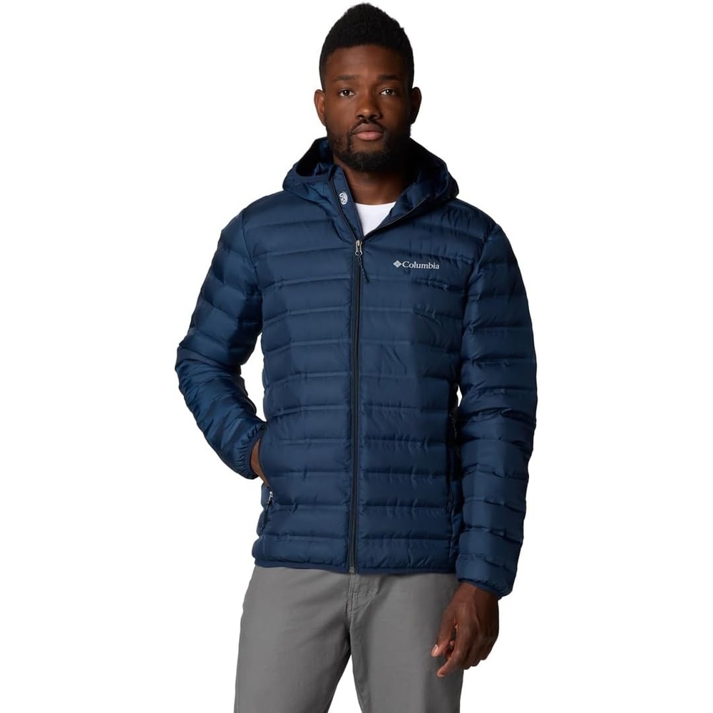 image:imageColumbia Herren Lake 22 II Down Hooded Jacket Daunenjacke mit Kapuze 1er PackCollegiate Navy