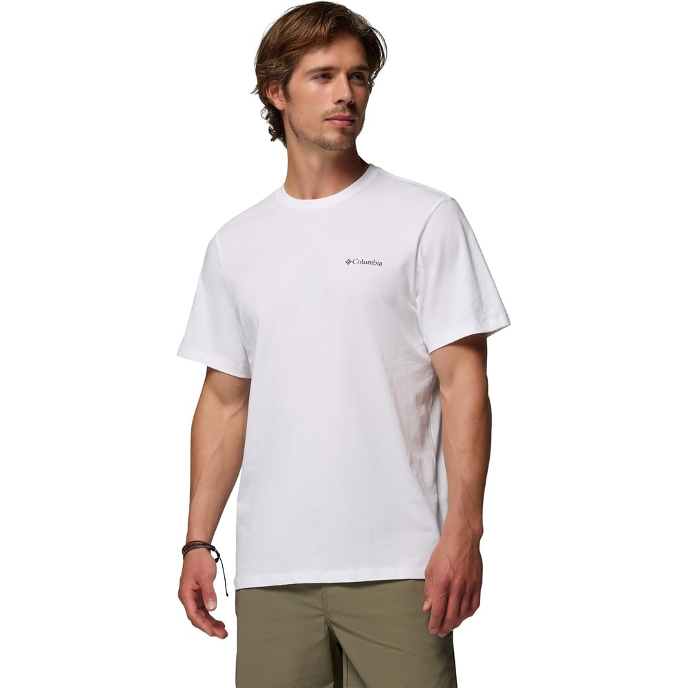 image:imageColumbia Herren Logo Back Tee Kurzrmeliges TShirt 1er PackWeiBoxymarke