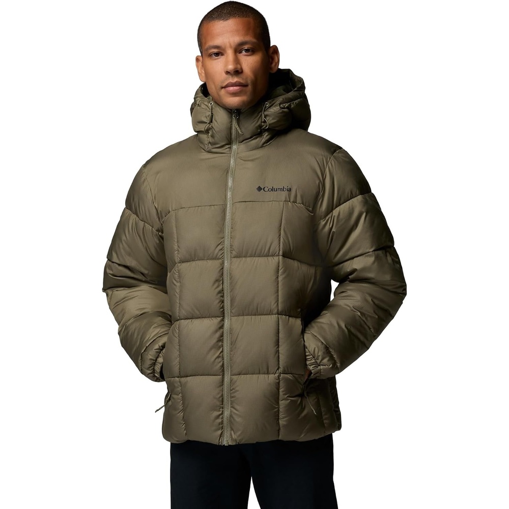 image:imageColumbia Herren Puffect 4 Hooded Jacket Pufferjacke mit Kapuze 1er PackStone Green