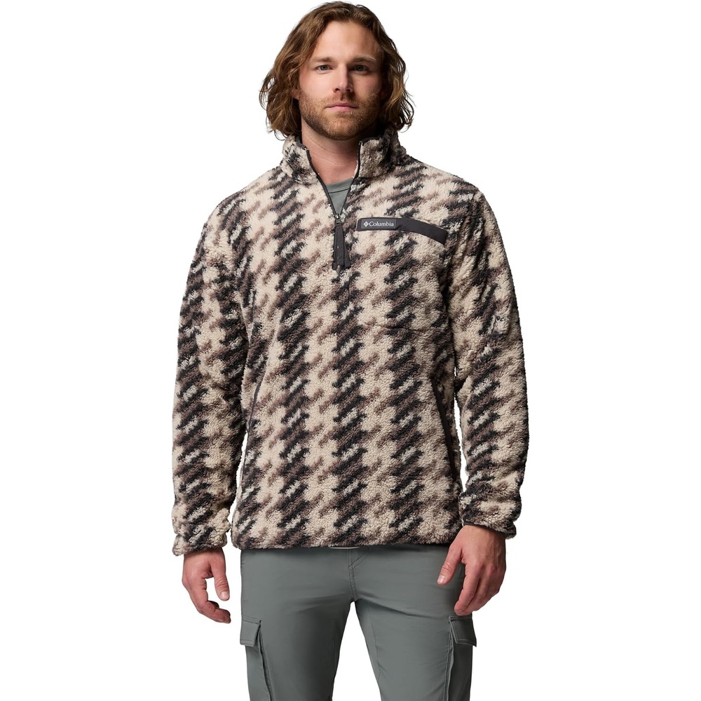 image:imageColumbia Herren Rugged Ridge High Pile Half Zip FleeceberzugDark Stone Twills