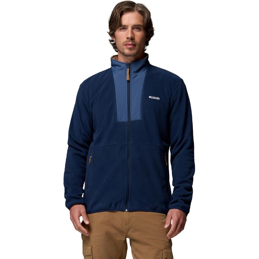 image:imageColumbia Herren Sequoia Grove Ii Full Zip Fleece Full Zip Fleece Jacket 1er PackCollegiate Navy Dark Mountain