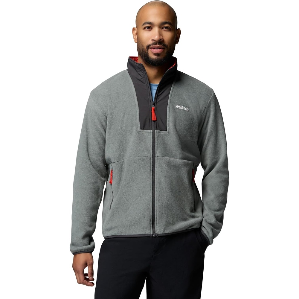 image:imageColumbia Herren Sequoia Grove Ii Full Zip Fleece Full Zip Fleece Jacket 1er PackSedona SageShark