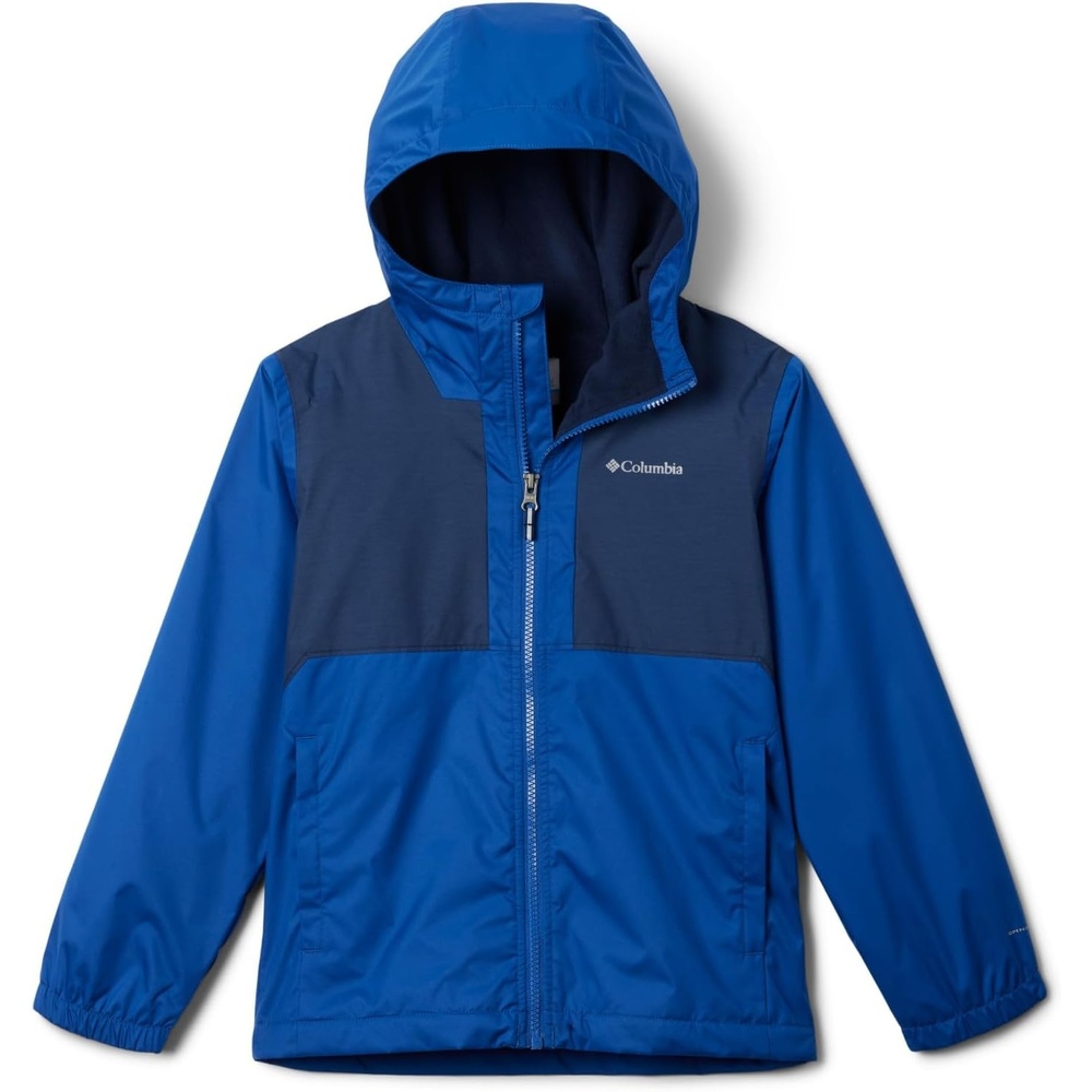 image:imageColumbia Jungen Rainy Trails 2 Fleece Lined Jacket Wasserdichte Regenjacke 1er PackBlau