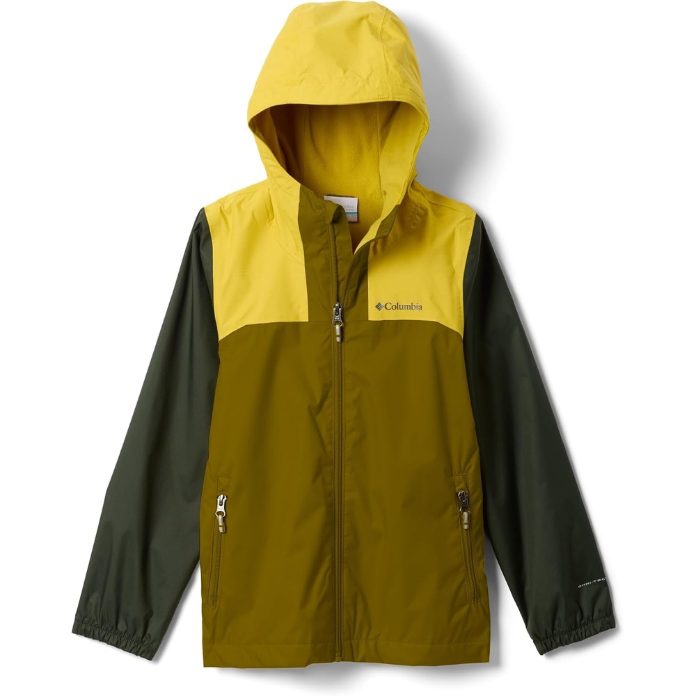 image:imageColumbia Jungen Rainy Trails Iii Fleece Lined Jacket Waterproof Rain Jacket 1er PackMossy GreenAntique MossGreenscape