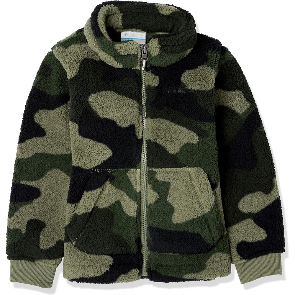 image:imageColumbia Jungen Rugged Ridge Ii Sherpa Full Zip Rugged Ridge II Sherpa Full Zip 1er PackStone Green Mod Camo