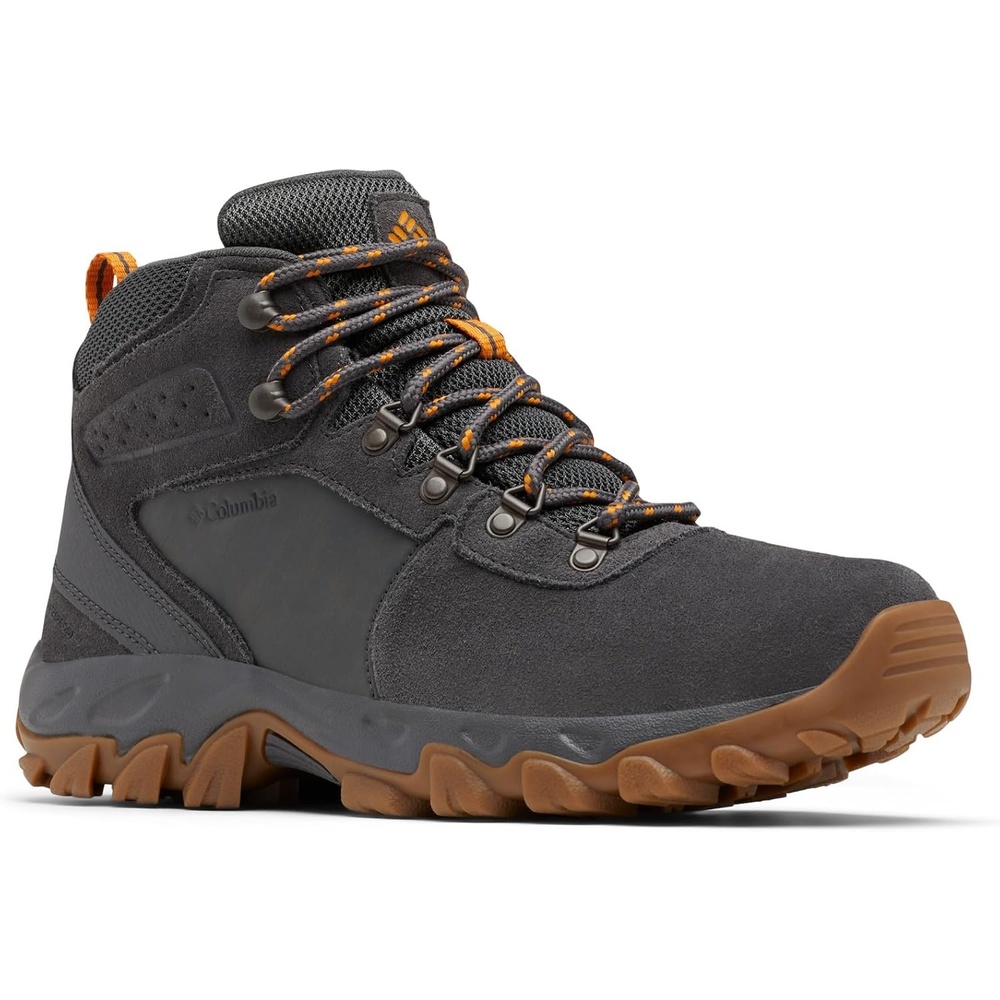 image:imageColumbia Newton Ridge Plus II HerrenWanderstiefel Wildleder wasserdichtDunkelgrau Goldbernstein