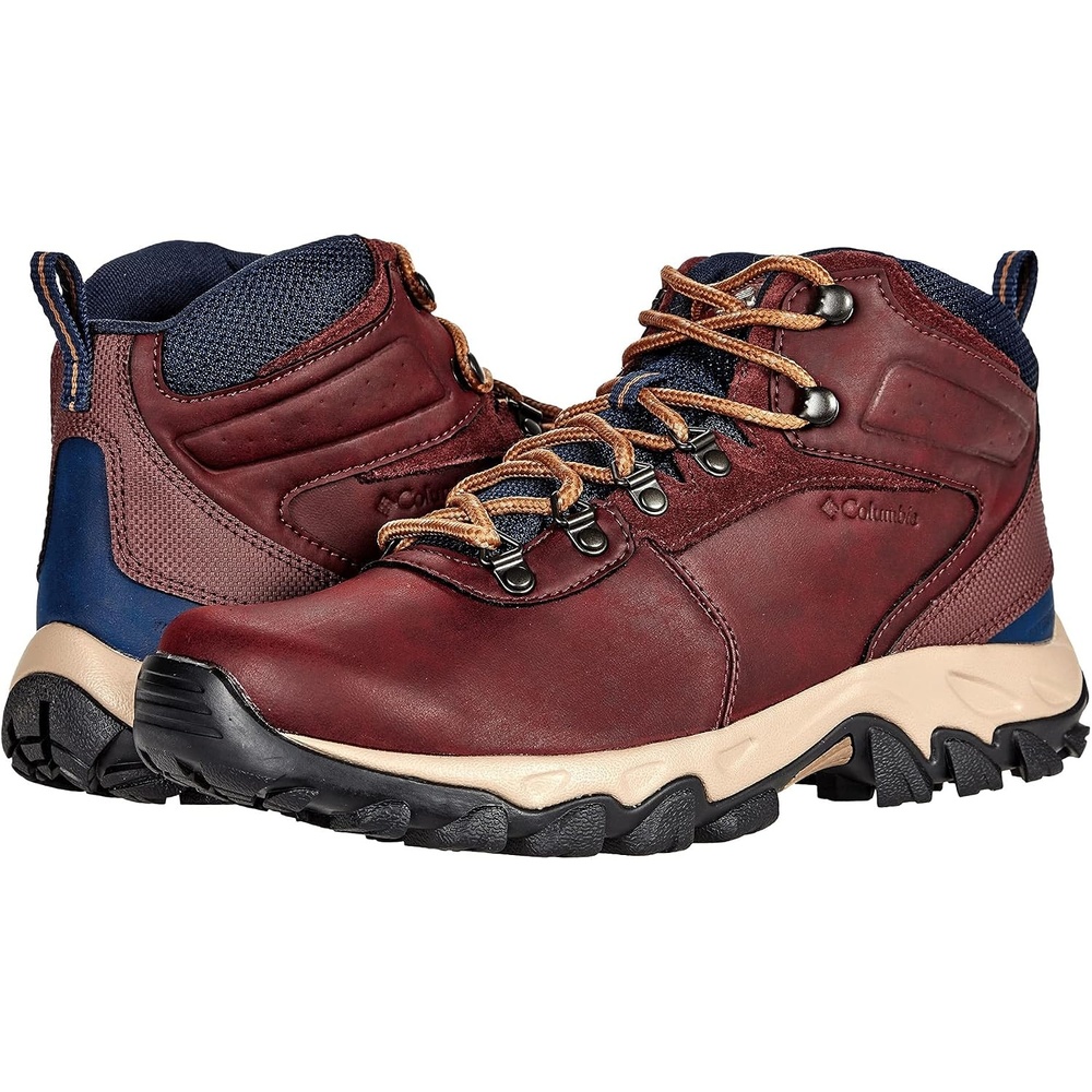 image:imageColumbia Newton Ridge Plus II HerrenWanderstiefel Wildleder wasserdichtMadder Brown Collegiate Navy