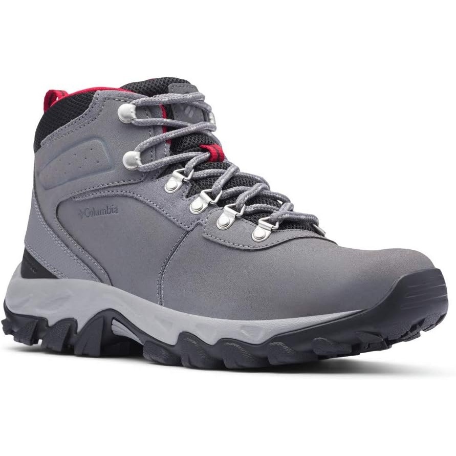 image:imageColumbia Newton Ridge Plus II HerrenWanderstiefel Wildleder wasserdichtTi Grey Steel Rocket