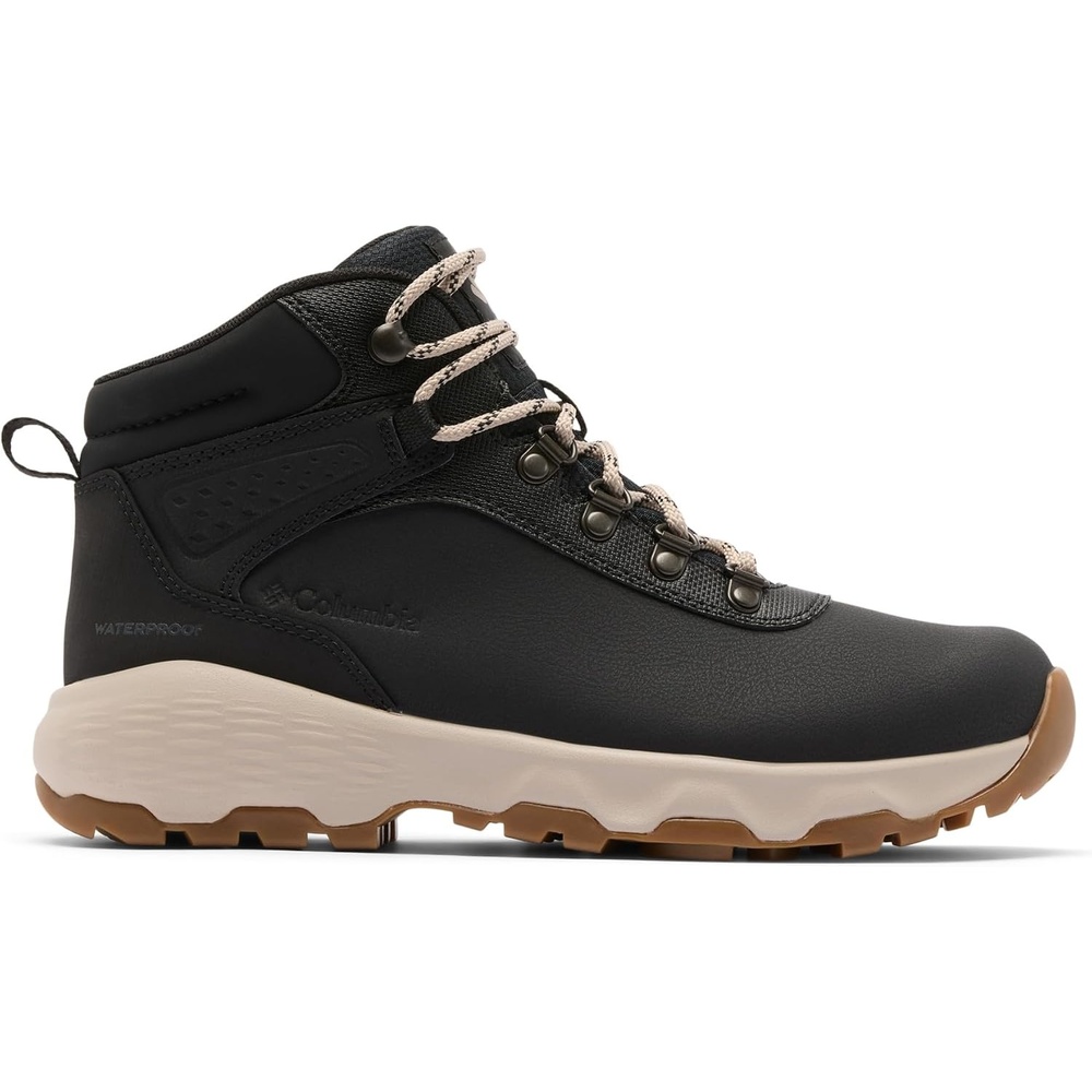 image:imageColumbia Newton Wander Leather Trekking Und Wanderstiefel fr DamenBlack Soft Taupe