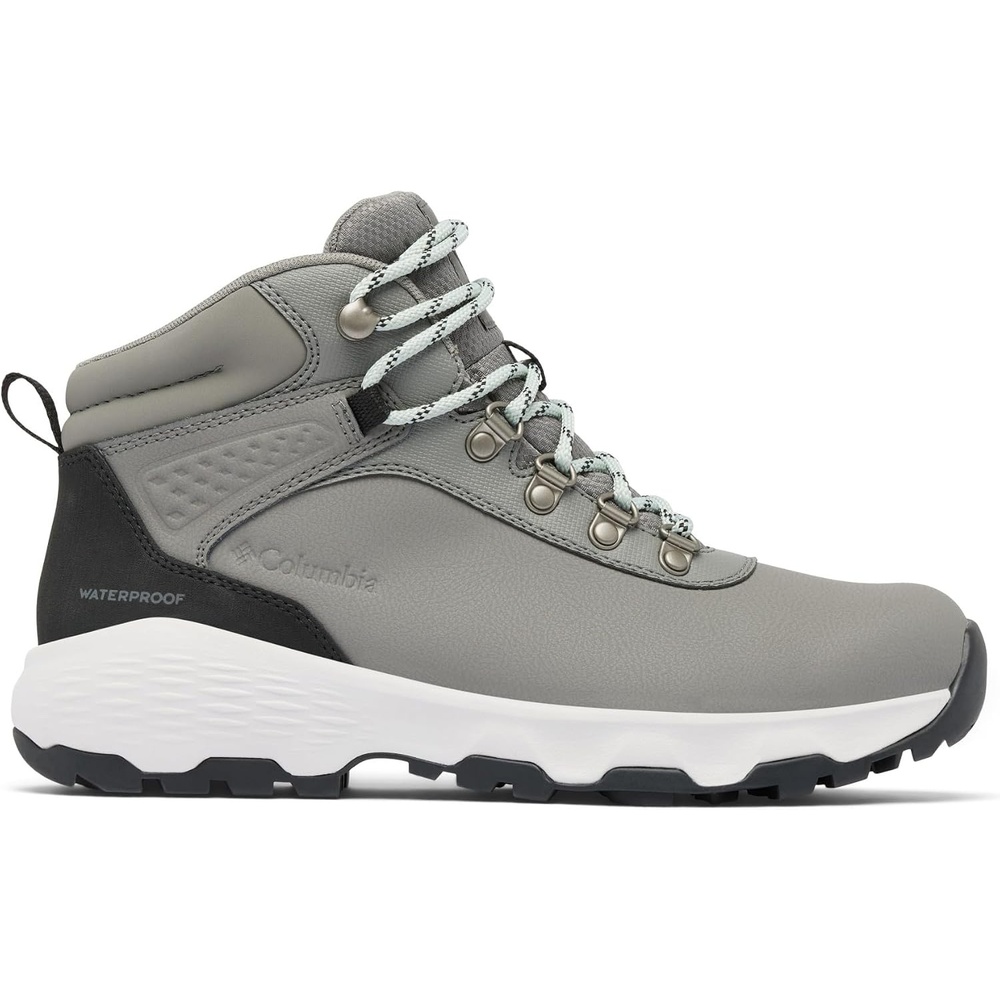 image:imageColumbia Newton Wander Leather Trekking Und Wanderstiefel fr DamenQuarry Cool Green