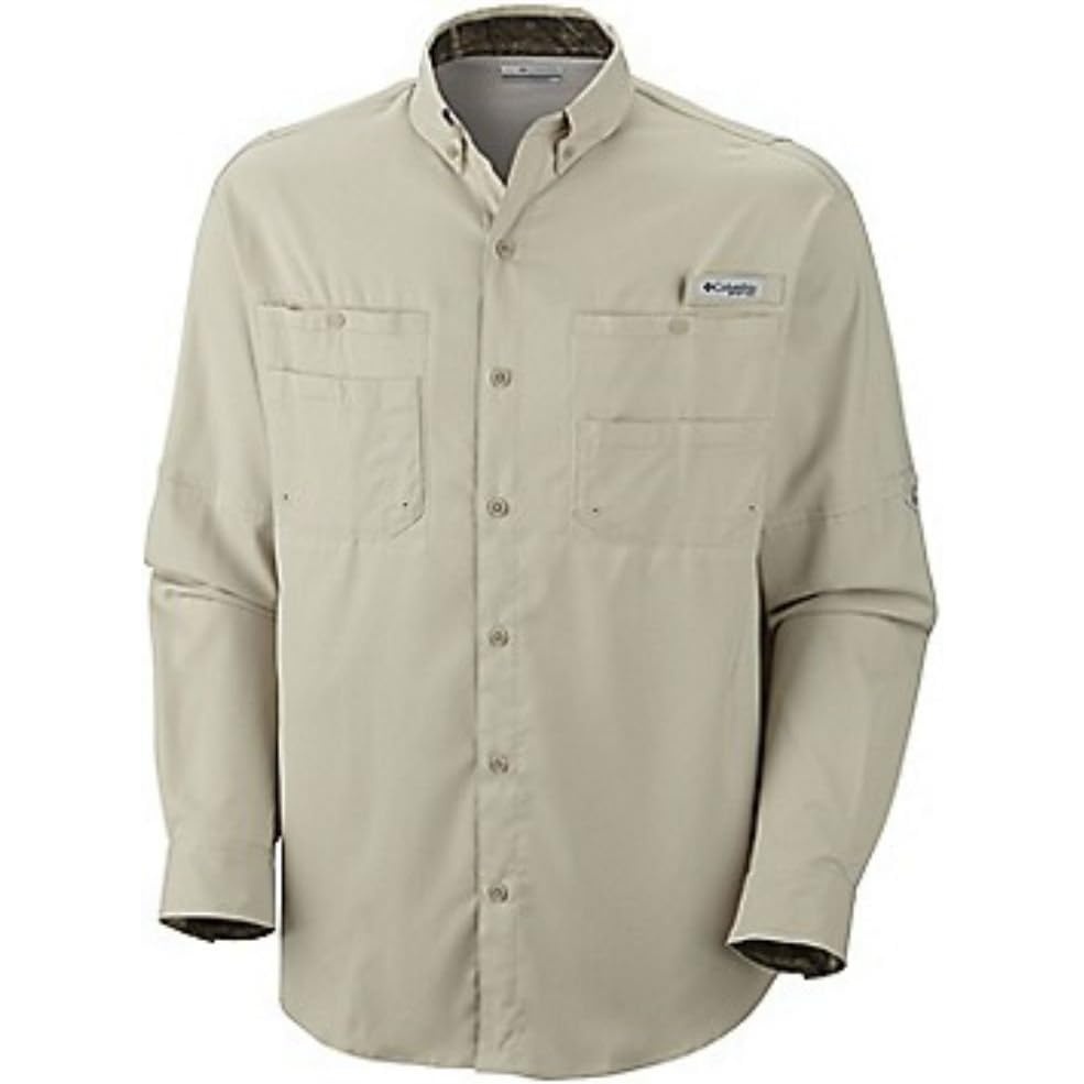 image:imageColumbia PFG Tamiami II Long Sleeve Shirt Langarm Outdoor Wanderhemd fr HerrenFossil Breakup Infinity