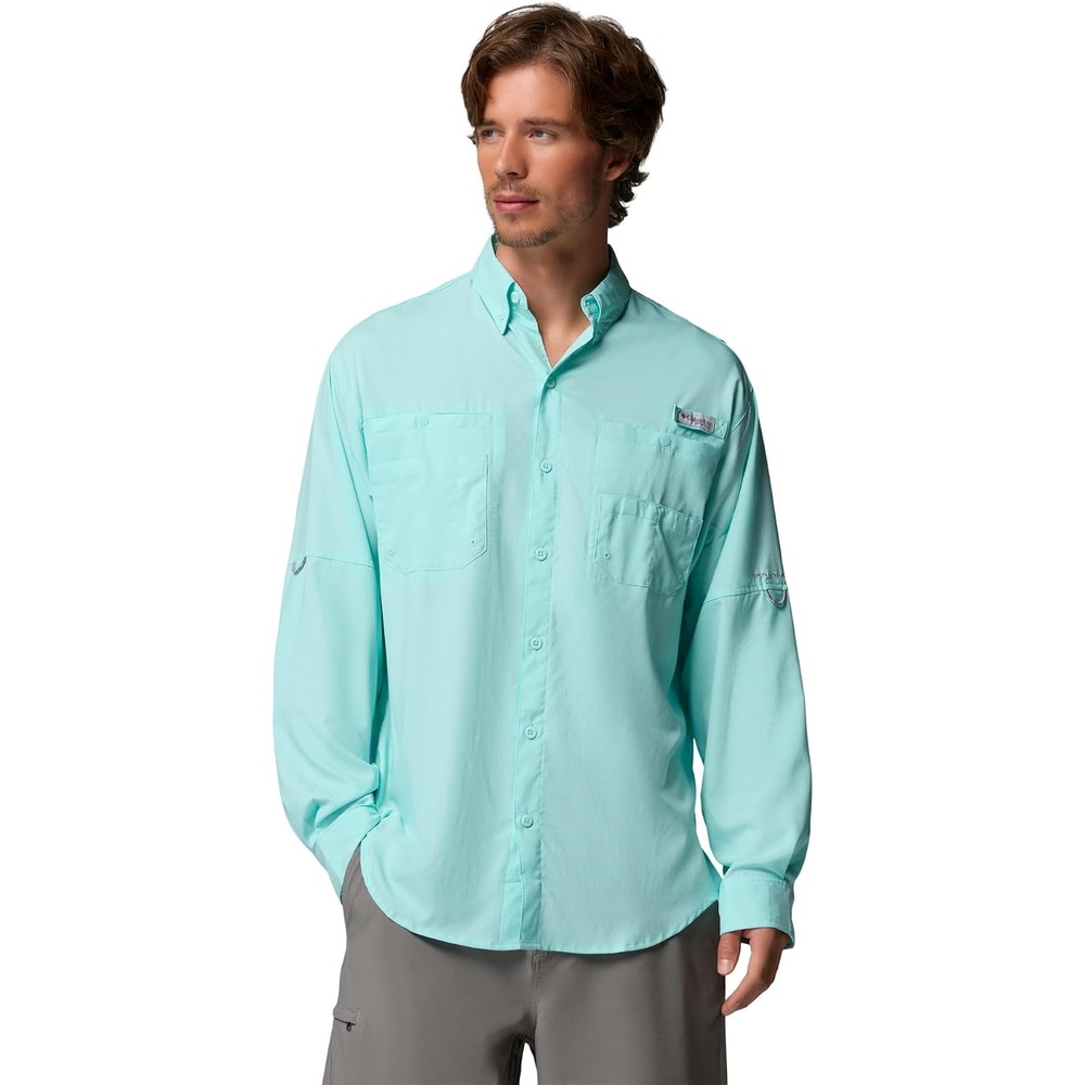 image:imageColumbia PFG Tamiami II Long Sleeve Shirt Langarm Outdoor Wanderhemd fr HerrenGulf Stream