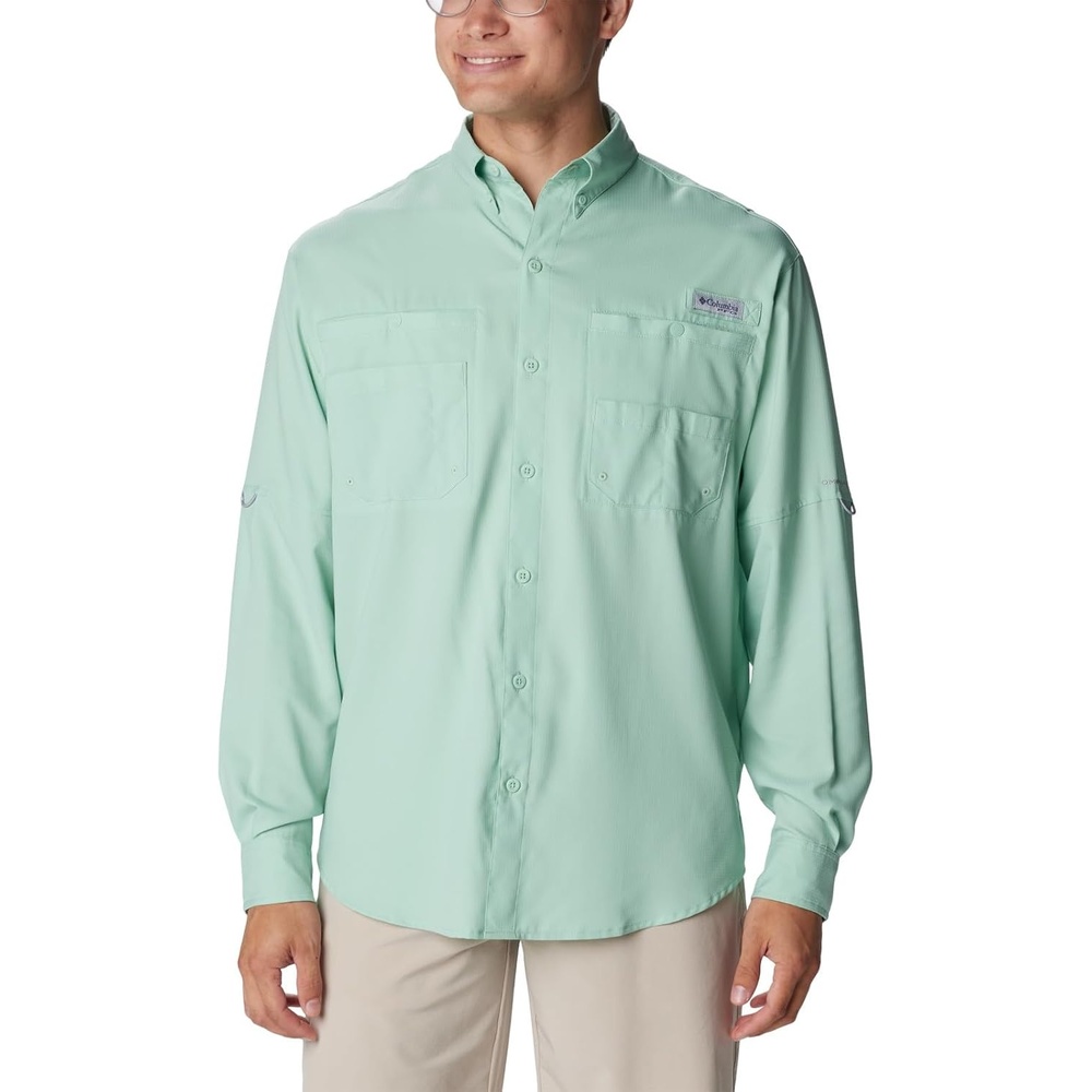 image:imageColumbia PFG Tamiami II Long Sleeve Shirt Langarm Outdoor Wanderhemd fr HerrenNew Mint
