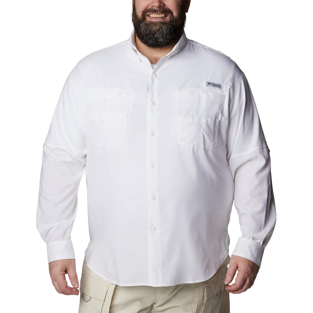 image:imageColumbia PFG Tamiami II Long Sleeve Shirt Langarm Outdoor Wanderhemd fr HerrenWeissOpulenter Garten