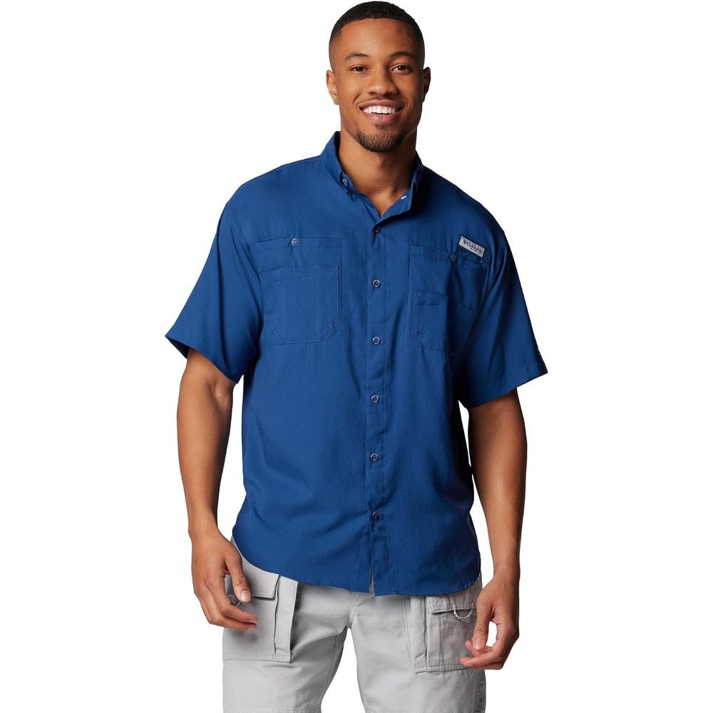 image:imageColumbia PFG Tamiami II Short Sleeve Shirt Kurzarm Outdoor Wanderhemd fr HerrenCarbon