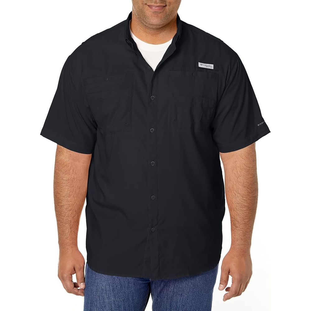 image:imageColumbia PFG Tamiami II Short Sleeve Shirt Kurzarm Outdoor Wanderhemd fr HerrenSchwarz