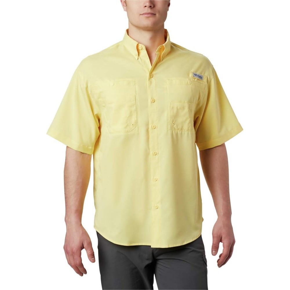 image:imageColumbia PFG Tamiami II Short Sleeve Shirt Kurzarm Outdoor Wanderhemd fr HerrenSonnenlicht