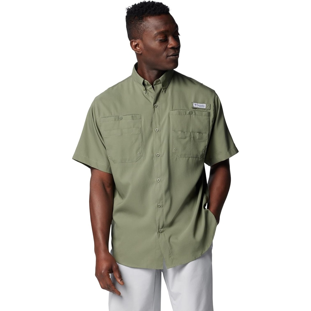 image:imageColumbia PFG Tamiami II Short Sleeve Shirt Kurzarm Outdoor Wanderhemd fr HerrenZypresse