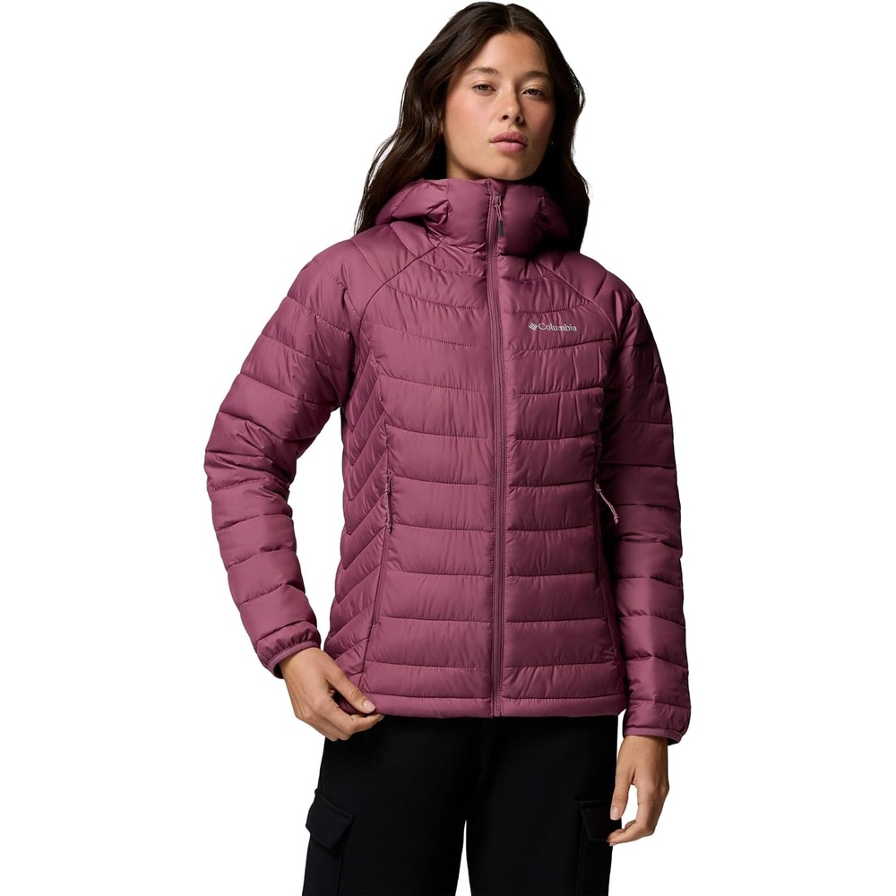 image:imageColumbia POWDER LITE II HOODED JACKETAntique Mauve