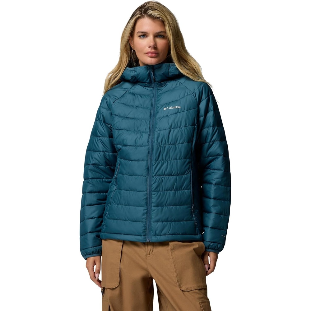 image:imageColumbia POWDER LITE II HOODED JACKETEverblue