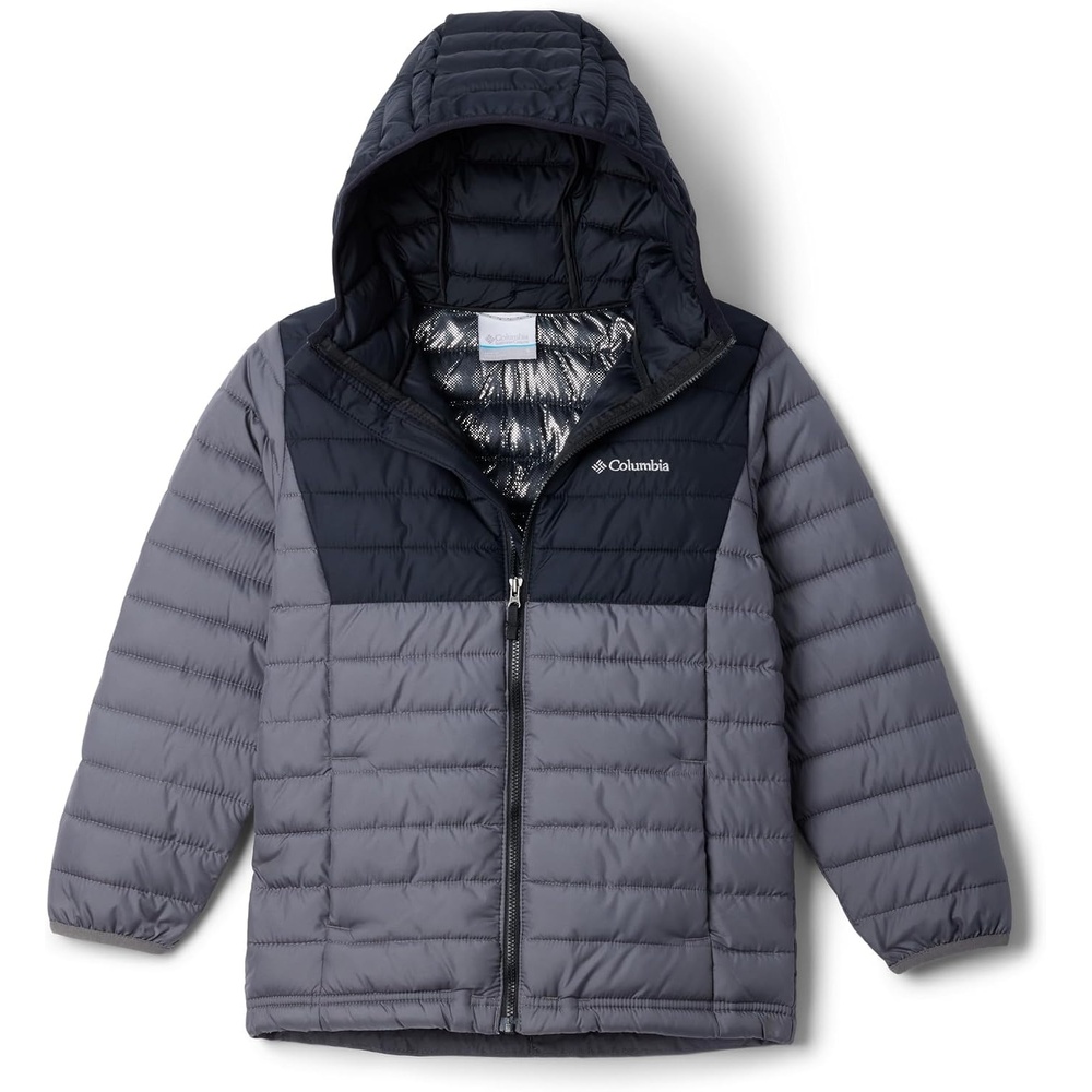 image:imageColumbia POWDER LITE II HOODED JACKETGrau