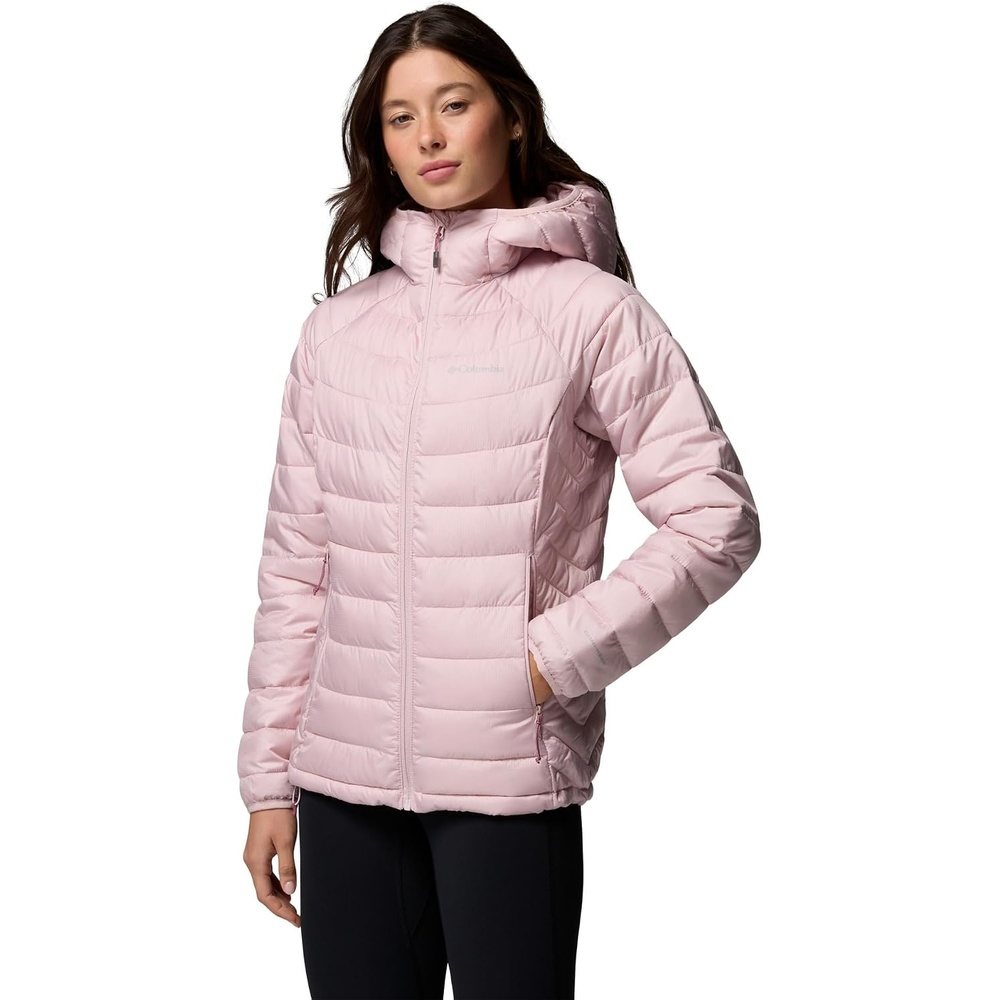 image:imageColumbia POWDER LITE II HOODED JACKETMineral Pink Ripstop