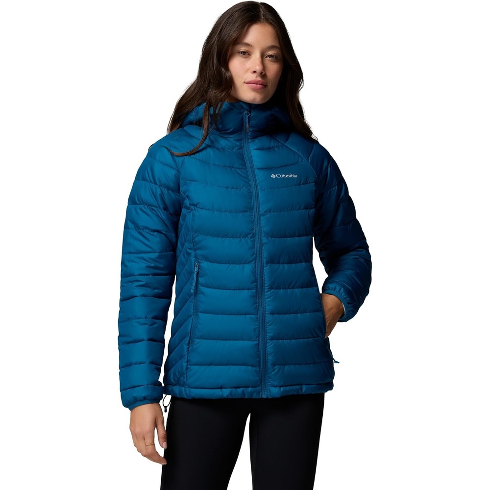 image:imageColumbia POWDER LITE II HOODED JACKETPhoenix Blue