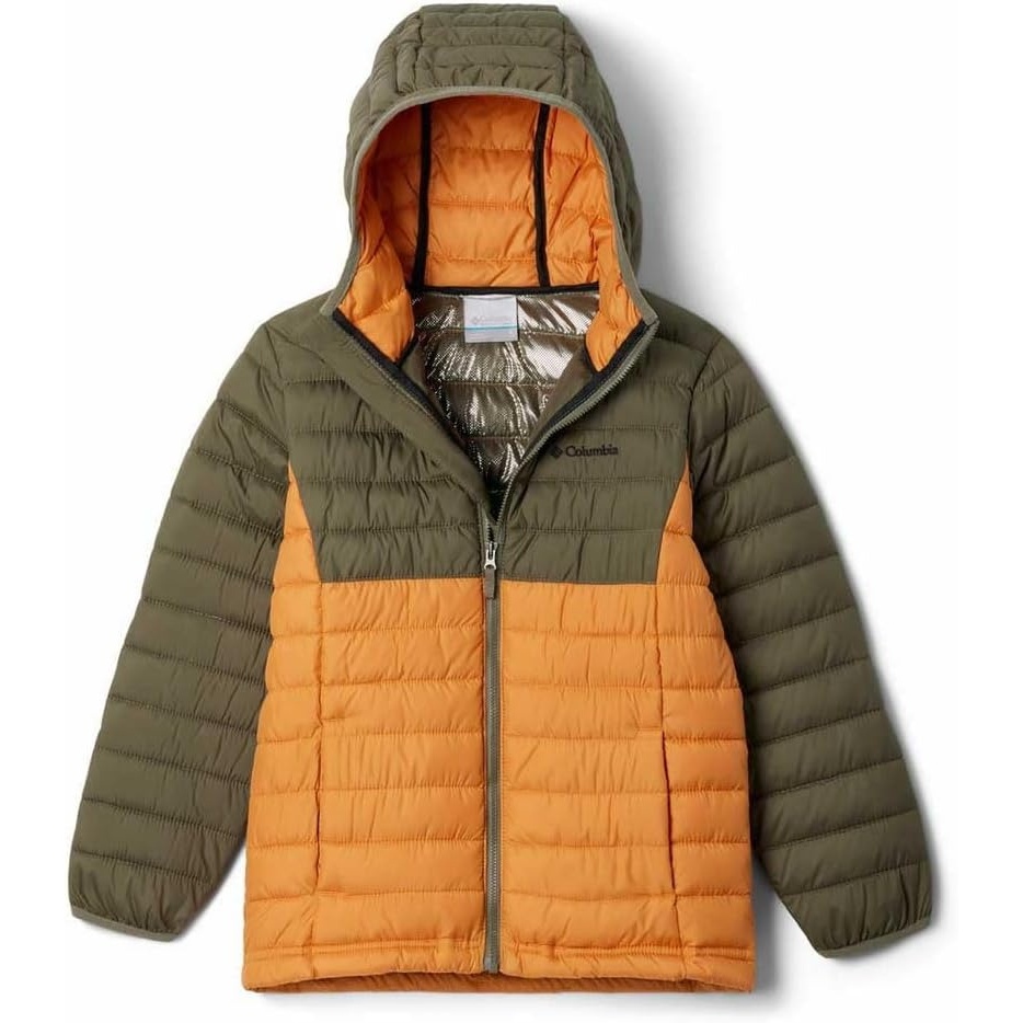 image:imageColumbia POWDER LITE II HOODED JACKETSonnensteinSteingrn