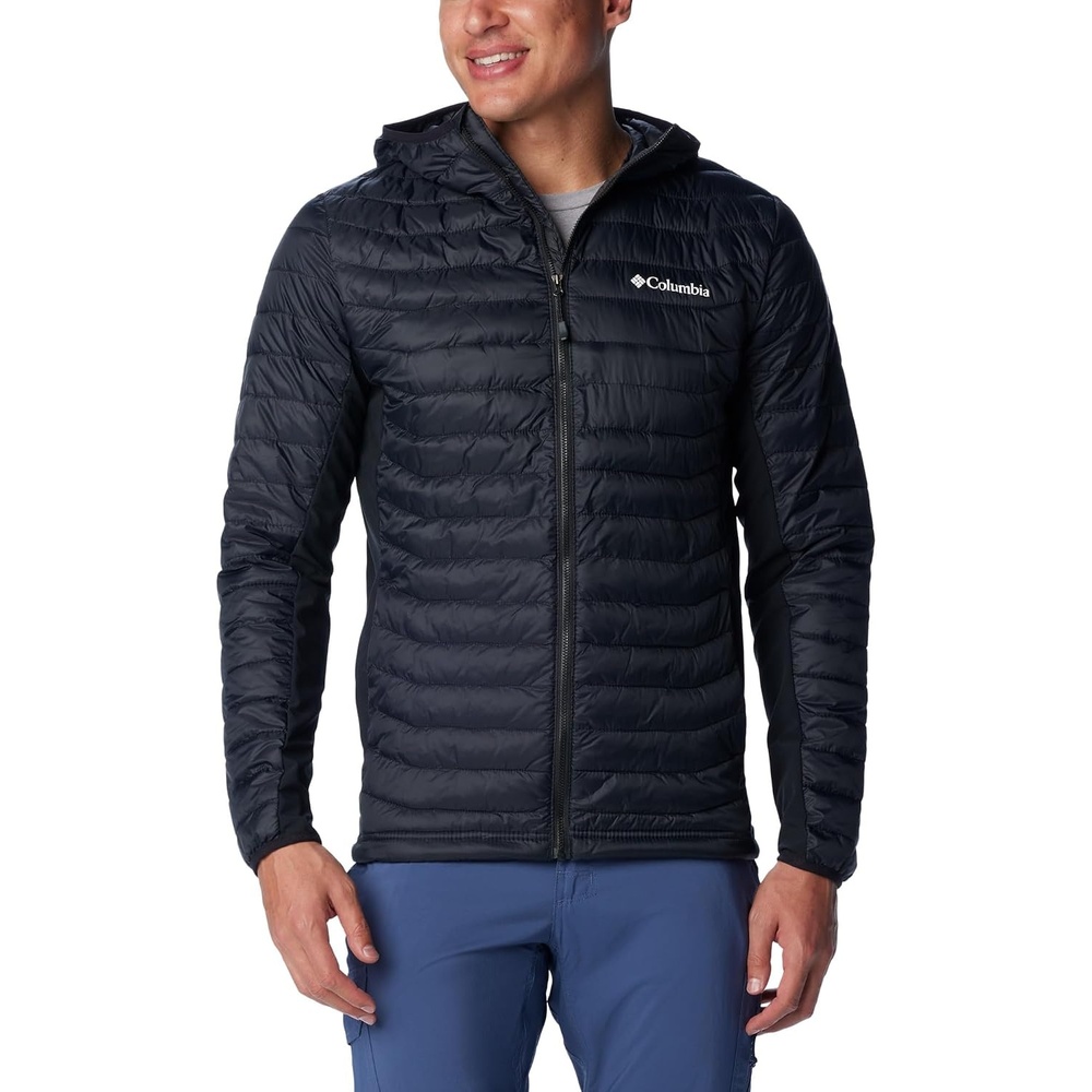 image:imageColumbia Powder Pass Hooded Jacket Steppjacke mit Kapuze fr HerrenBlack 011