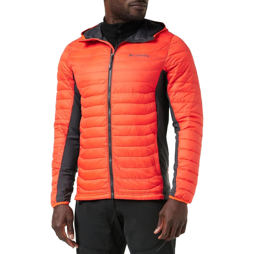 image:imageColumbia Powder Pass Hooded Jacket Steppjacke mit Kapuze fr HerrenRed Quartz Shark