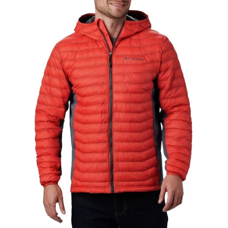 image:imageColumbia Powder Pass Hooded Jacket Steppjacke mit Kapuze fr HerrenWildfire