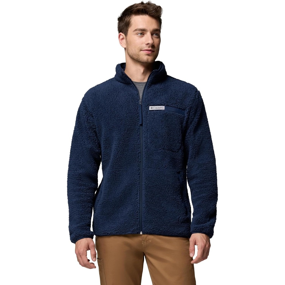 image:imageColumbia Rugged Ridge High Pile Full Zip Fleecejacke mit durchgehendem Reiverschluss fr HerrenCollegiate Navy